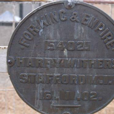 WITHERS Harry -1902