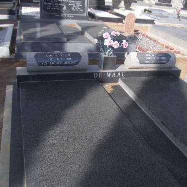 WAAL Japie, de 1917-1981 &amp; Annie 1917-2005 