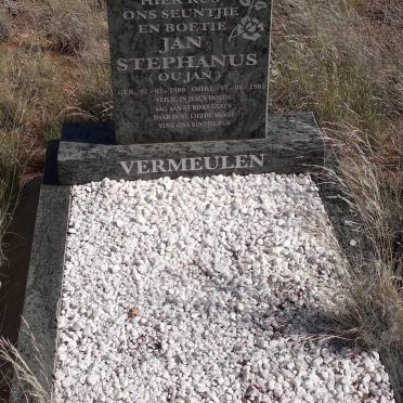 VERMEULEN Jan Stephanus 1980-1983