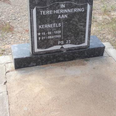 MOSTERT Kerneels 1929-1999