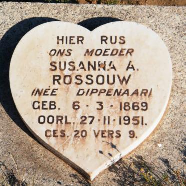 ROSSOUW Susanna A. nee DIPPENAAR 1869-1951