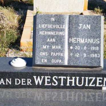 WESTHUIZEN Jan Hermanus, van der 1918-1983