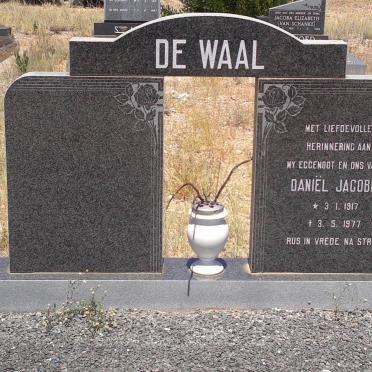 WAAL Daniël Jacobus, de 1917-1977
