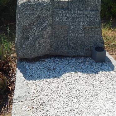 ABRAHAMS Jacobus Adrianus M. 1922-1988