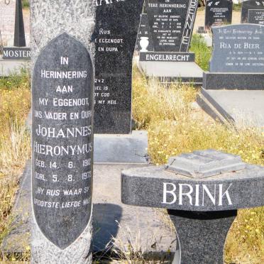 BRINK Johannes Hieronymus 1912-1972