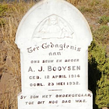BOOYSEN A.J. 1914-1932
