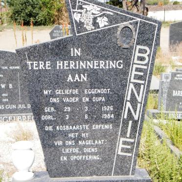 ENGELBRECHT Bennie 1926-1984
