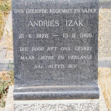 ENGELBRECHT Andries Izak 1926-1966