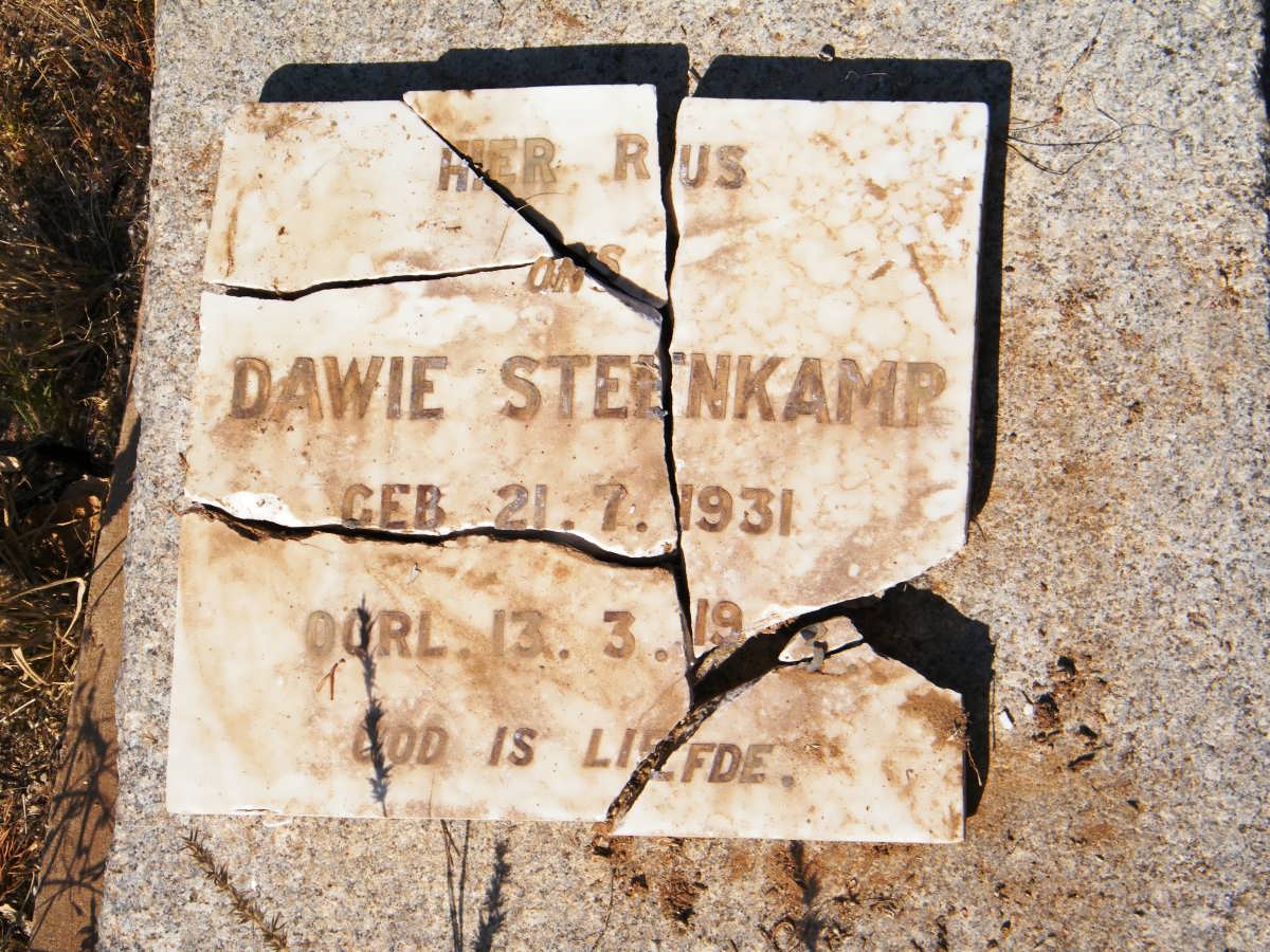 STEENKAMP Dawie 1931-19??
