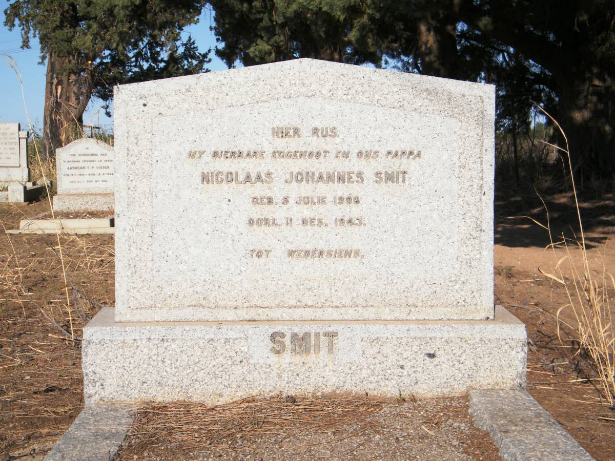 SMIT Nicolaas Johannes 1906-1943