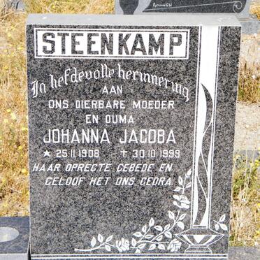 STEENKAMP Johanna Jacoba 1908-1999