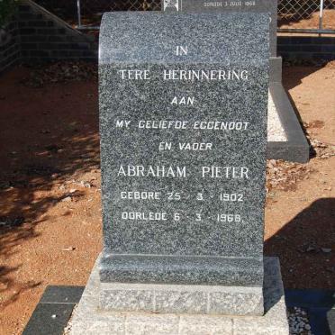 NEL Abraham Pieter 1902-1968