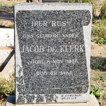 KLERK Jacob, de -1956