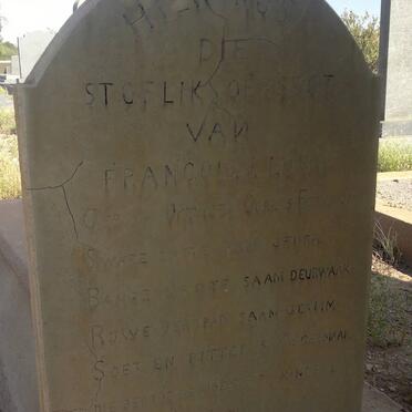 LOUW Francois J. 1872-19?