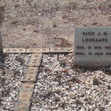 LOMBAARD Elsie S.J.M. 1930-1966 :: LOMBAARD Sarie J.M. 1928-1934 :: LOMBAARD Francina J.M. 1941-1943