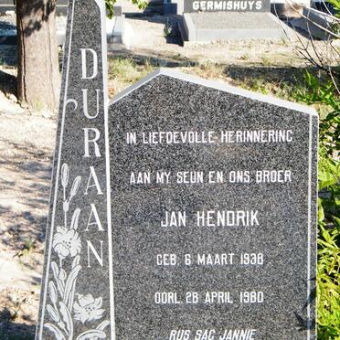 RAAN Jan Hendrik, du 1938-1980