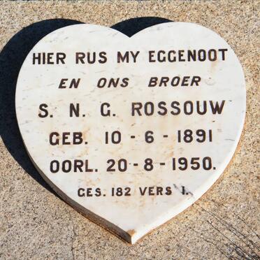 ROSSOUW S.N.G. 1891-1950