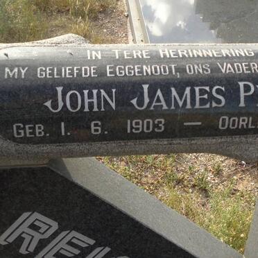 REICHERT John James Petrus 1903-1981