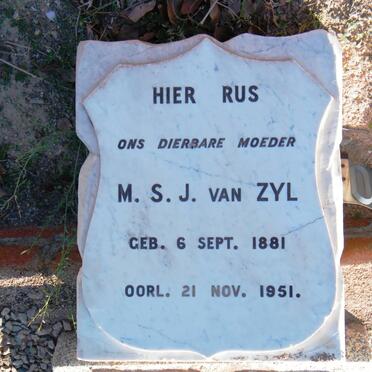 ZYL P.J.H., van 1873-1950 &amp; M.S.J. 1881-1951