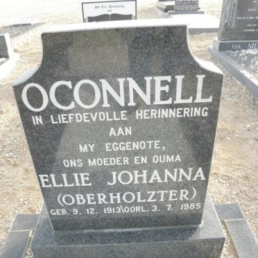 OCONNELL Ellie Johanna nee OBERHOLTZER 1913-1985