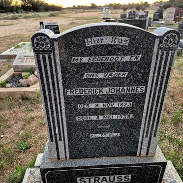 STRAUSS Frederick Johannes 1873-1939