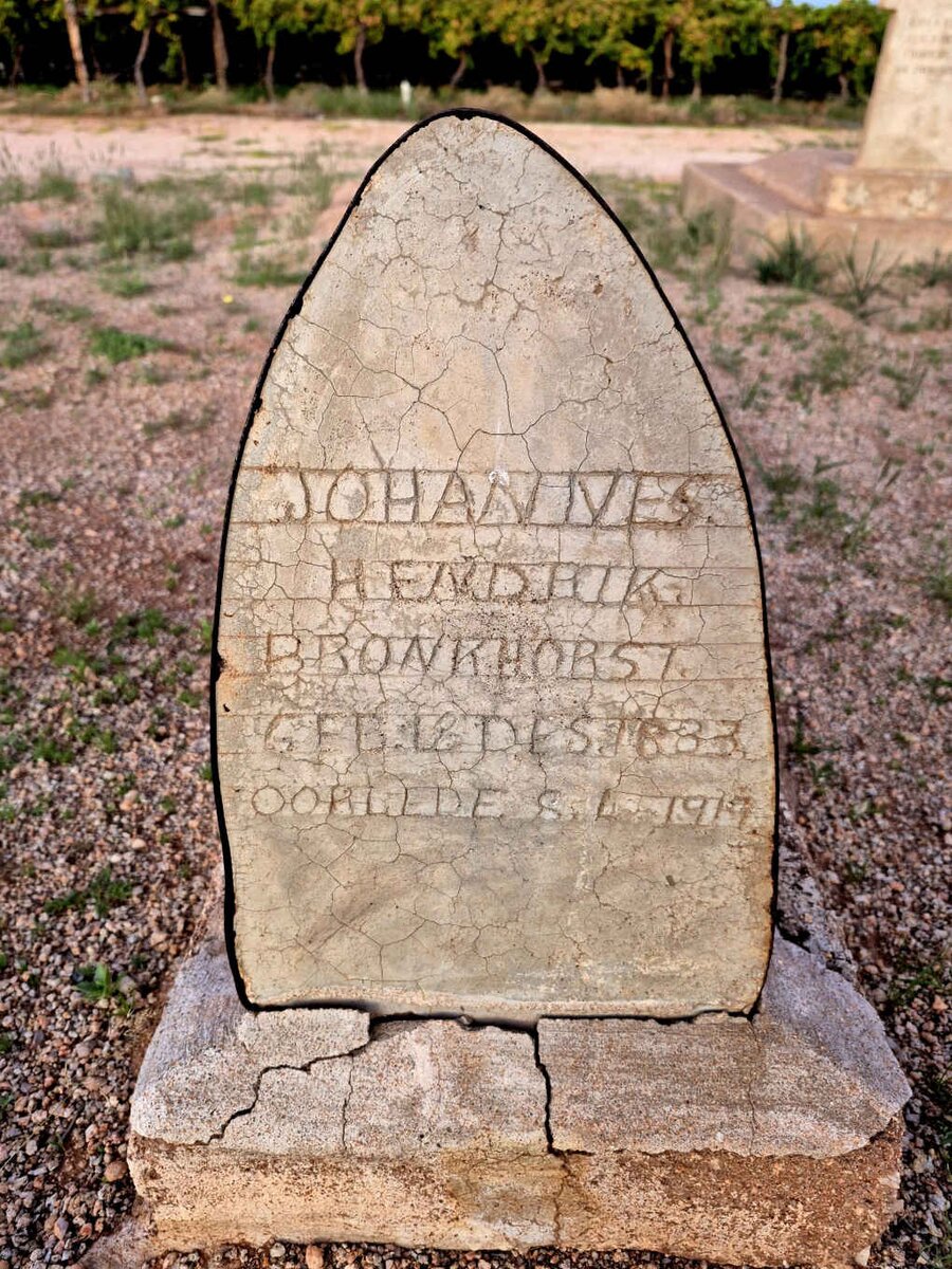 BRONKHORST Johannes Hendrik 1883-1919