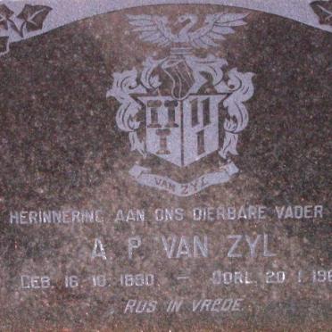 ZYL A.P., van 1880-1968