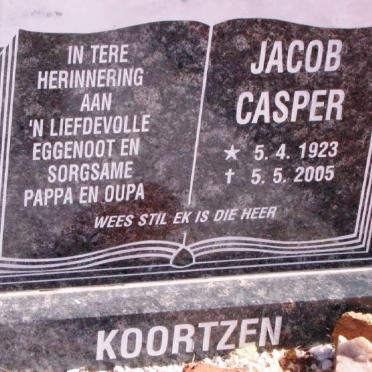 KOORTZEN Jacob Casper 1923-2005
