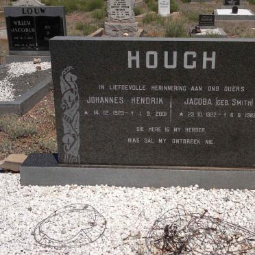 HOUGH Johannes Hendrik 1923-2001 &amp; Jacoba SMITH 1922-1982