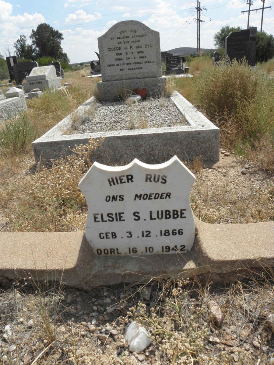 LUBBE Elsie S. 1866-1942