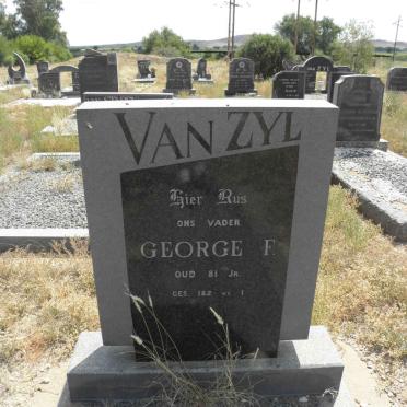 ZYL George F., van