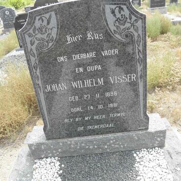VISSER Johan Wilhelm 1896-1981