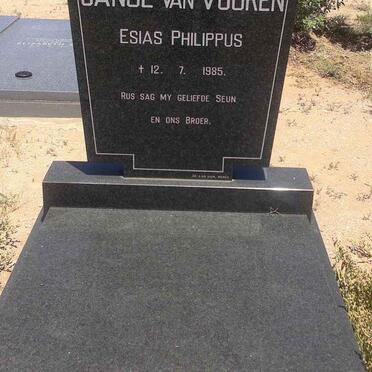 VUUREN Esias Philippus, Janse van -1985