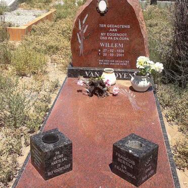 ROOYEN Willem, van 1926-2001