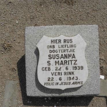 MARITZ Susanna S. 1939-1943