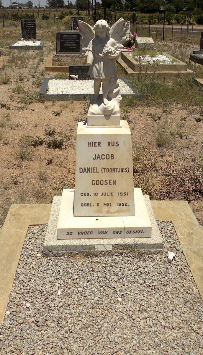 GOOSEN Jacob Daniel 1951-1952