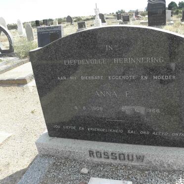 ROSSOUW Anna E. 1909-1966