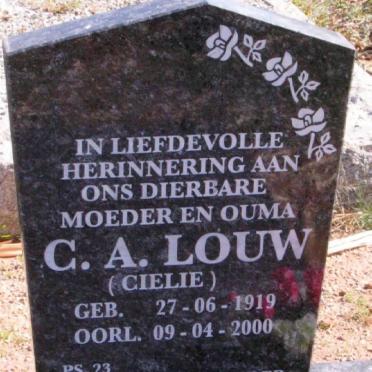 LOUW C.A. 1895-1966