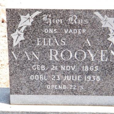 ROOYEN Elias A., van 1865-1938