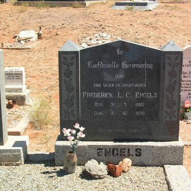 ENGELS Frederick L.C. 1882-1970