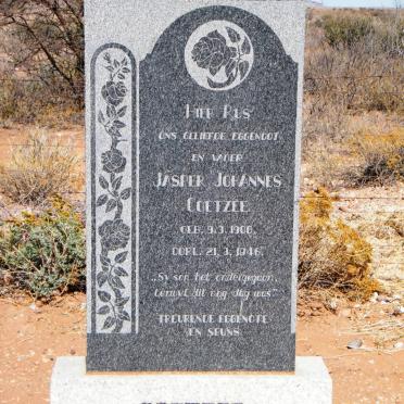 COETZEE Jasper Johannes 1906-1946