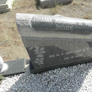 VOS Johanna Abramina, de nee RICHTER 1909-1989