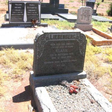 LIEBENBERG Klasie 1939-1955