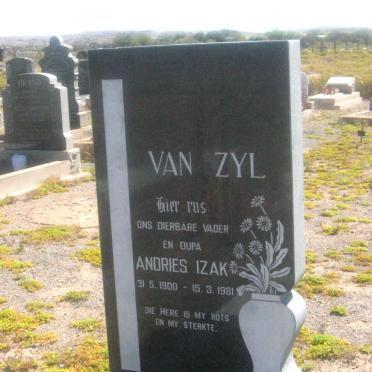 ZYL Andries Izak, van 1900-1981
