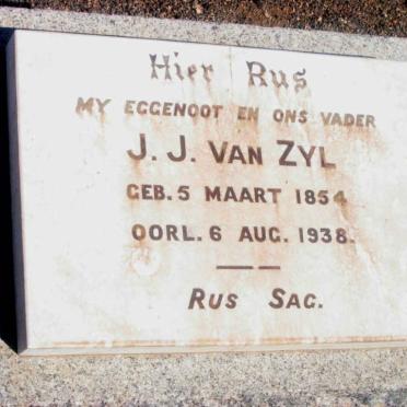ZYL J.J., van 1854-1938