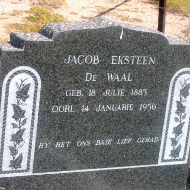 WAAL Jacob Eksteen, de 1883-1956
