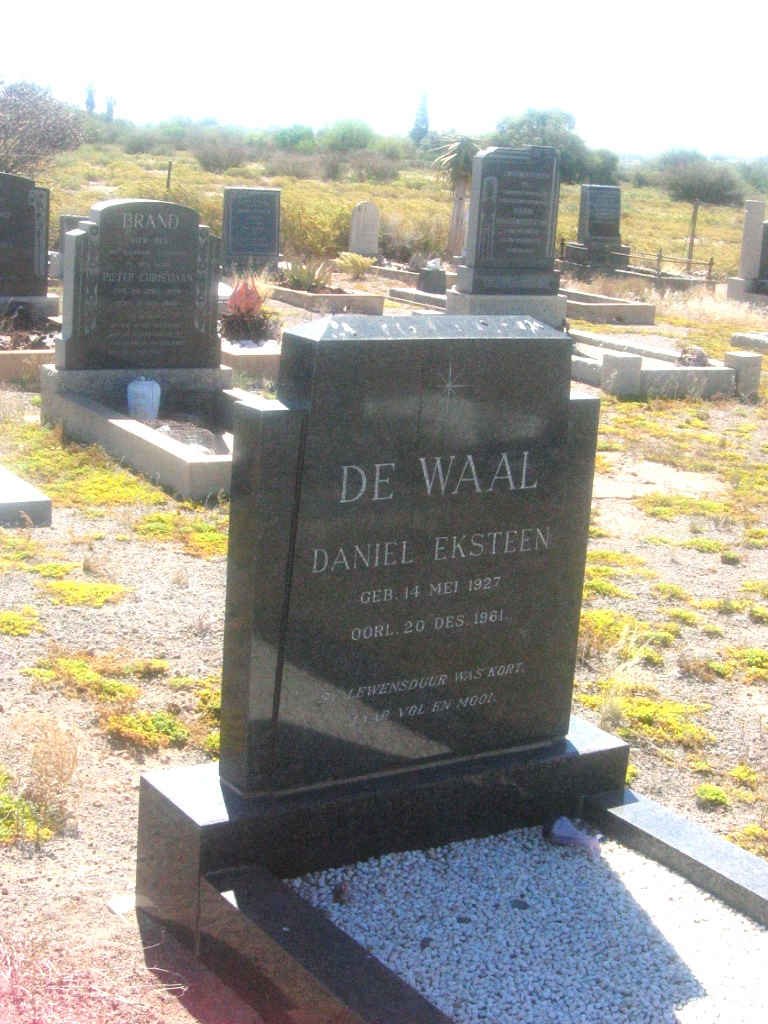 WAAL Daniel Eksteen, de 1927-1981