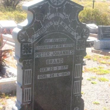 BRAND Pieter Johannes 1871-1943