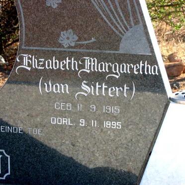 COMPION Elizabeth Margaretha née VAN SITTERT 1915-1995