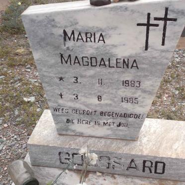 GOUSSARD Maria Magdalena 1983-1985